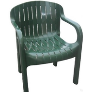 Кресло пластиковое N4 Летнее, цвет: темно-зеленый
