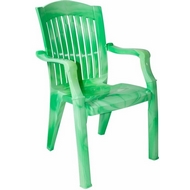 Кресло пластиковое N7 Премиум-1 серии Лессир, цвет: весенне-зеленый