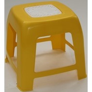 Табурет пластиковый детский 811-160-0060, цвет: желтый