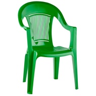 Кресло пластиковое Элегант (зеленый)