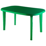 Стол садовый пластиковый Новара 1400х800 мм (зеленый)