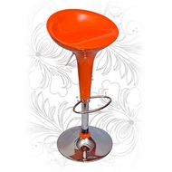 Барный стул 1004 Bomba (Бомба) оранжевый