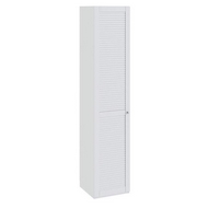 Шкаф для белья с 1-ой дверью левый серии Ривьера СМ-241.21.001 L, каркас/фасад - белый