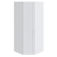 Шкаф угловой с 1-ой дверью левый серии Ривьера СМ-241.07.003 L, каркас/фасад - белый