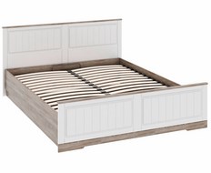 Двуспальная кровать с изножьем и подъемным механизмом Прованс