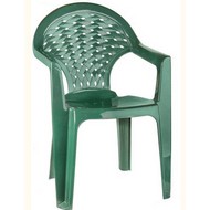 Кресло пластиковое Барселона (темно-зеленое)