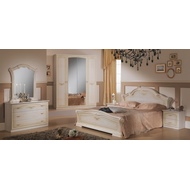 Комплект мебели в спальню Ирина (шкаф 175 см) (бежевый)