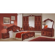Комплект мебели в спальню Роза (орех)(шкаф 275 см)
