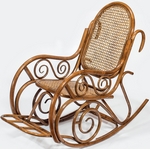 Кресла-качалки плетеные