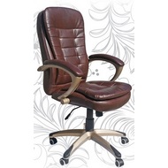 Кресло компьютерное офисное 106B коричневое